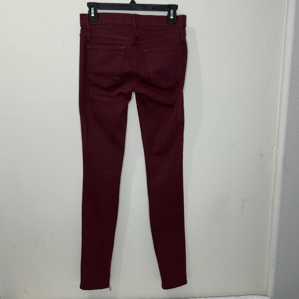 Calvin Rucker Maroon Jeans - Picture 6 of 7